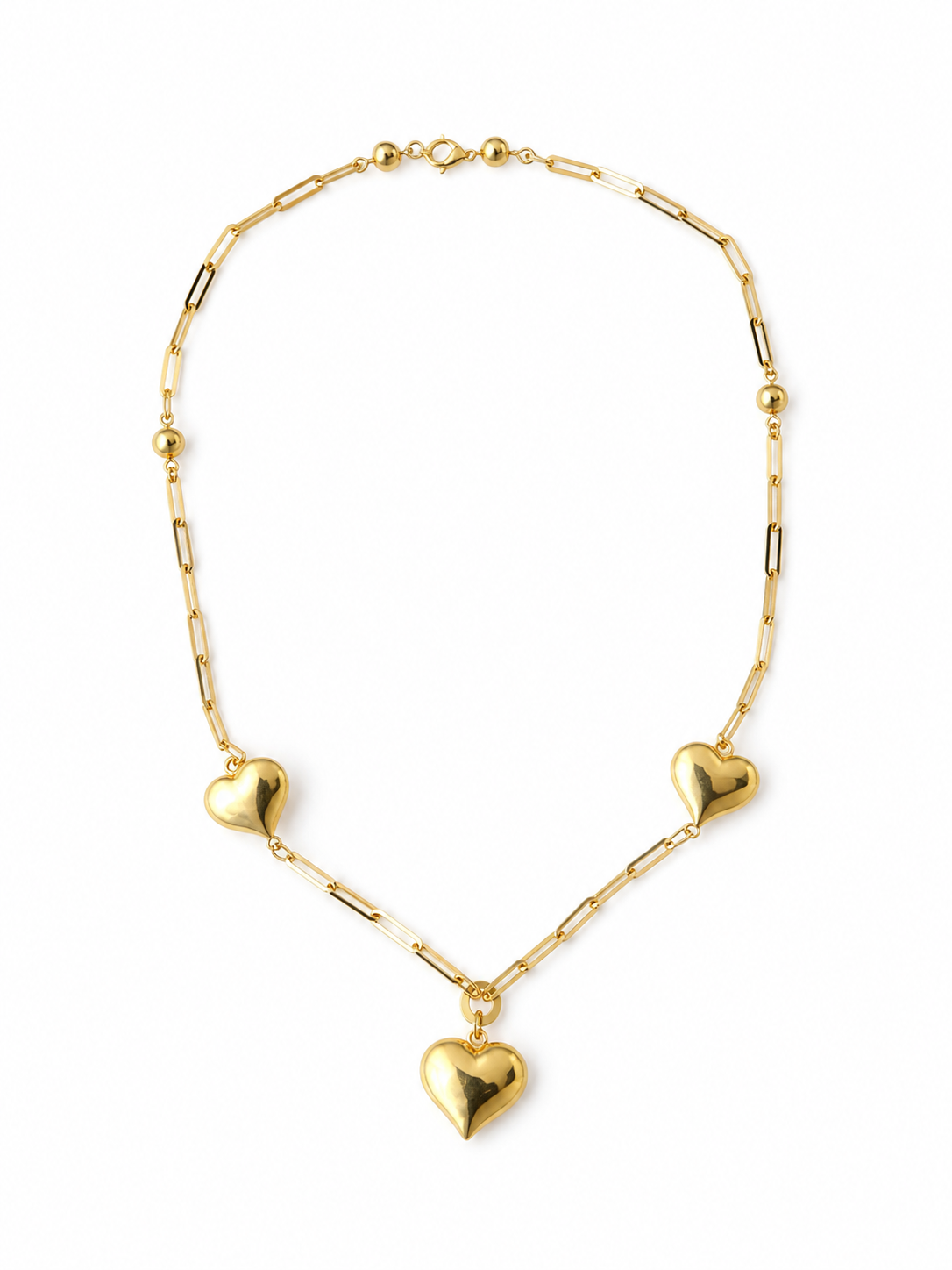 10K Gold Heart Necklace